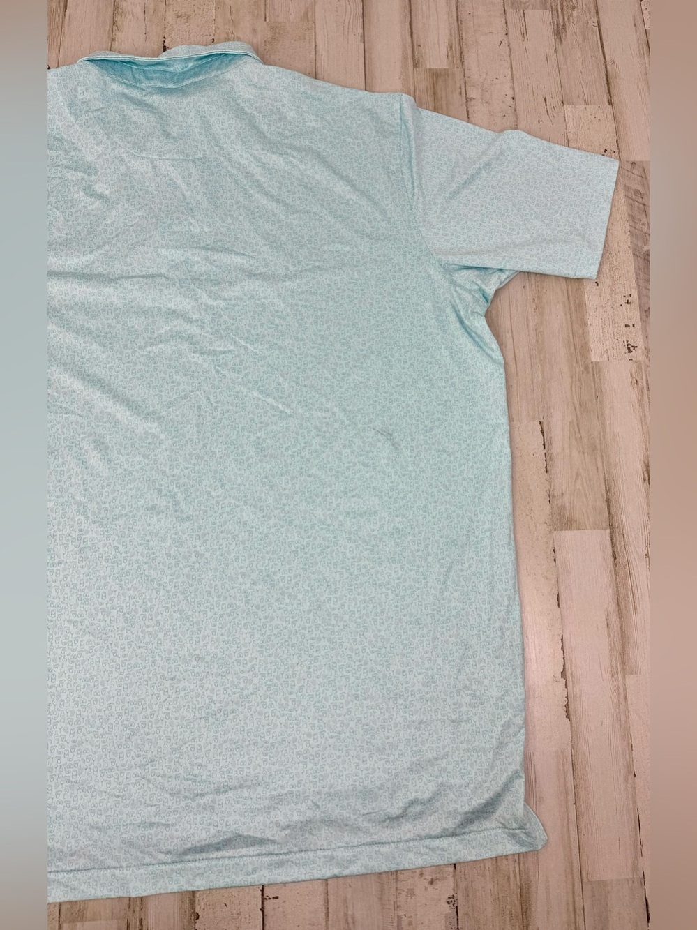 Peter Millar Polo Men’s XL Blue Graphic Summer Comfort Four Way Stretch - Picture 9 of 10